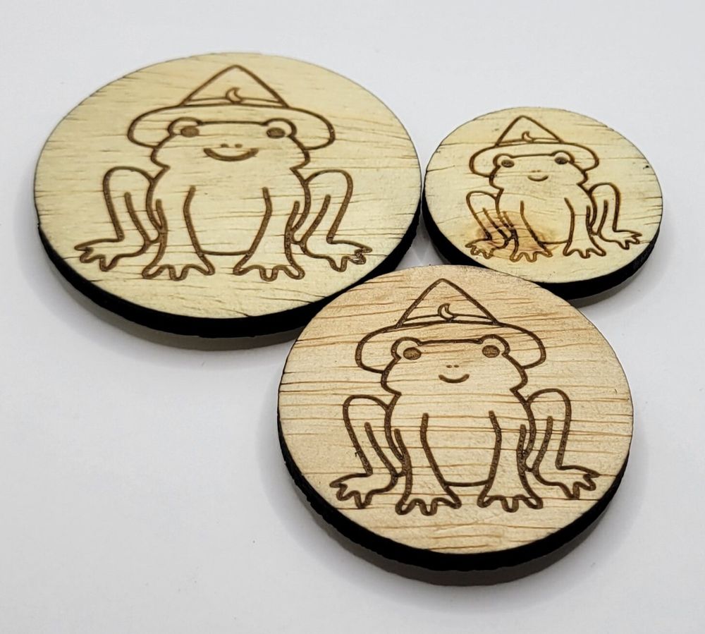 Witch Frog Magnet